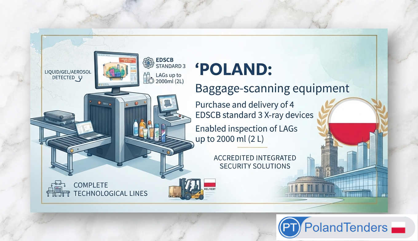 Katowice Airport Bypasses Bidding to Secure Exclusive 3D Baggage Screening Technology