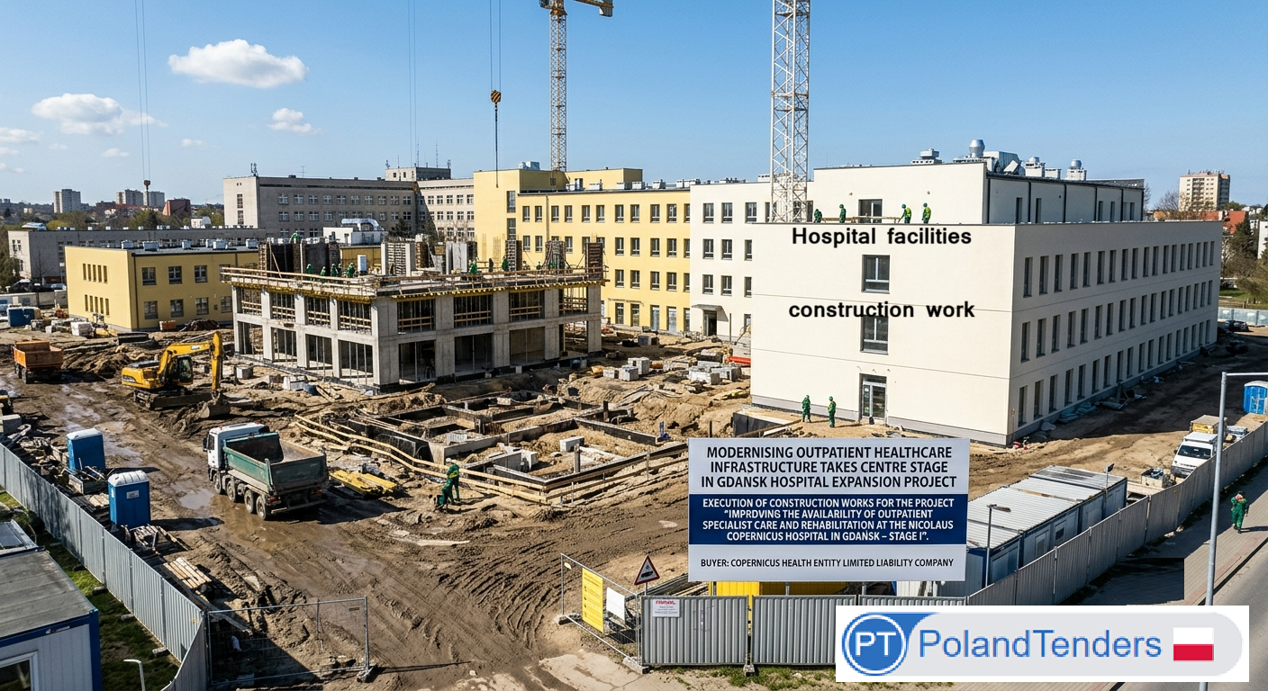 Modernising Outpatient Healthcare Infrastructure Takes Centre Stage in Gdańsk Hospital Expansion Project