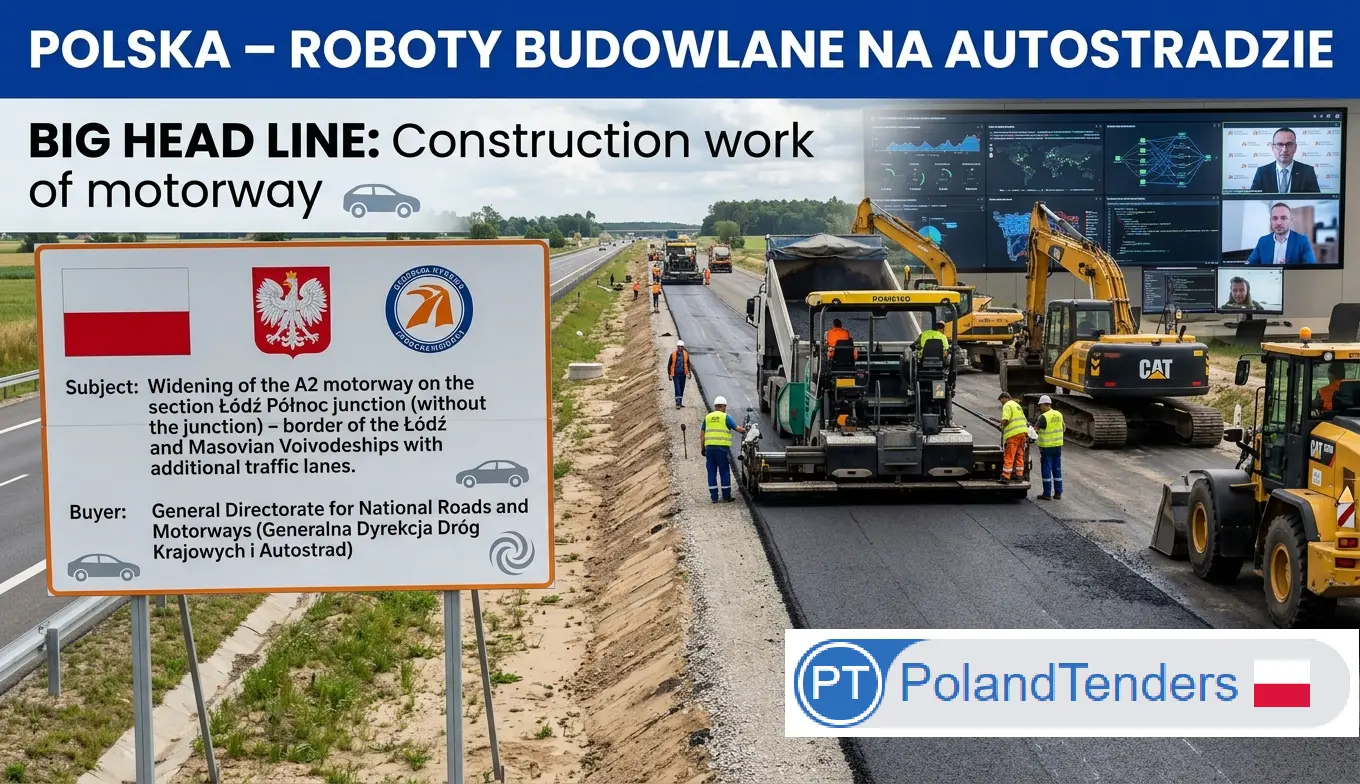Strabag Wins PLN 261 Million Contract to Widen a 22km Stretch of Poland's A2 Motorway