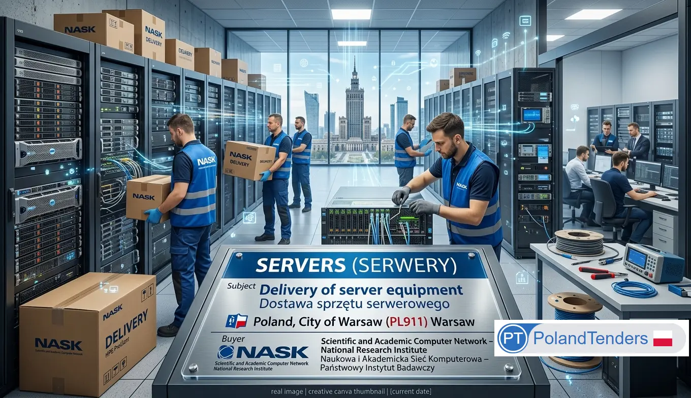 Pentacomp Secures 10.1 Million PLN Server Supply Contract for Polish National Research Institute