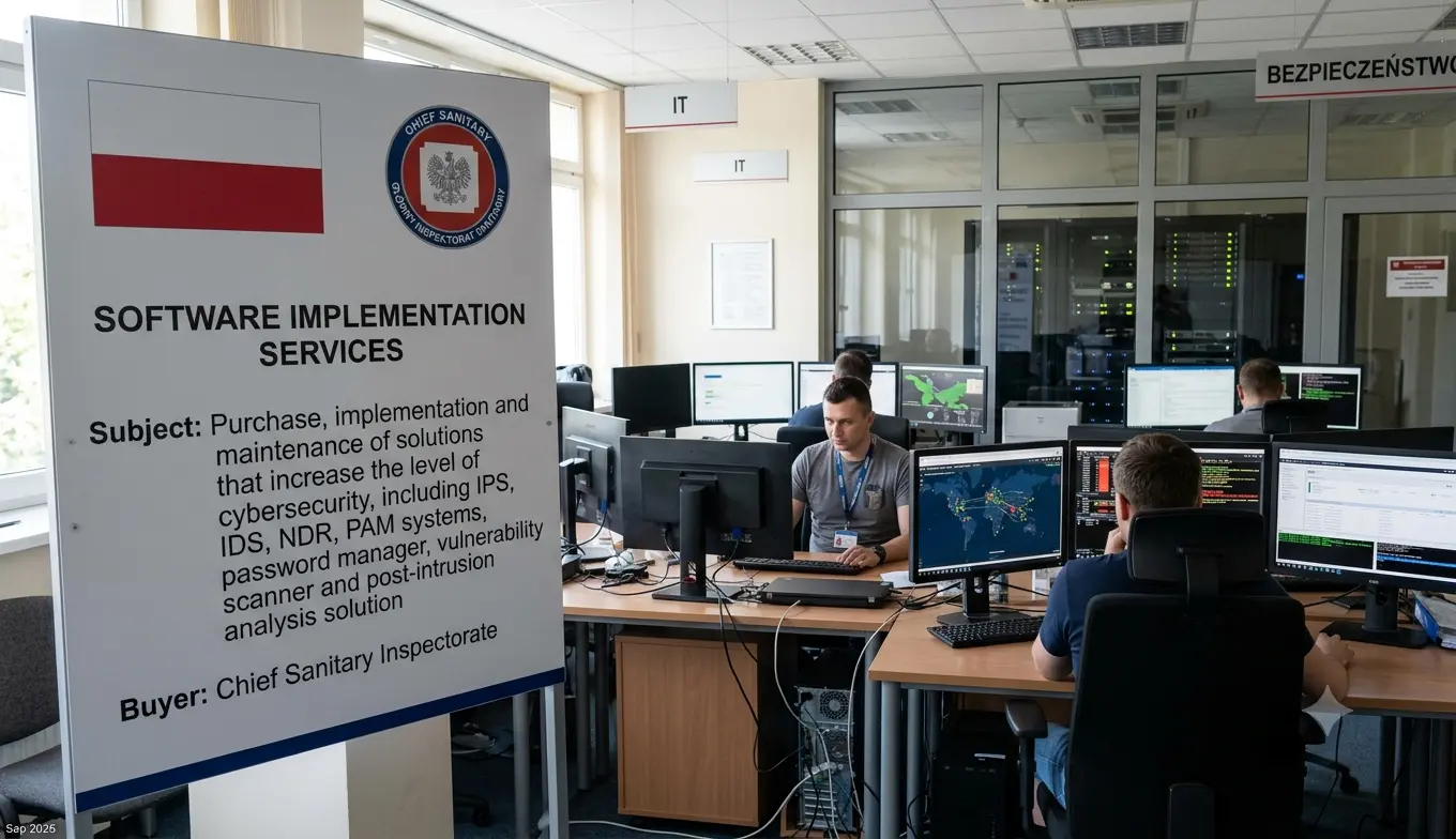Poland Advances Cybersecurity Procurement for Sanitary Inspection Network with...