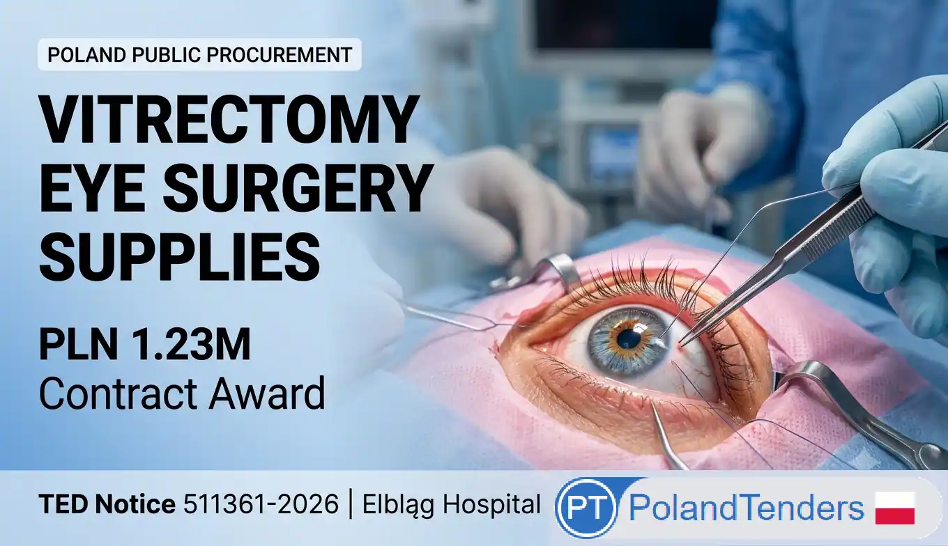 Saving Sight in Elbląg: A Polish Hospital's Eye Surgery Supply Contract, Five Packages and One Very Large Decimal Error