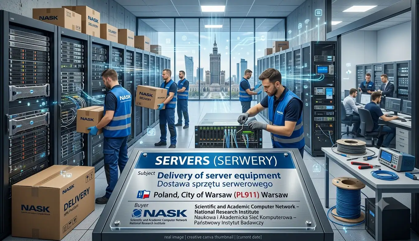 Pentacomp Secures 10.1 Million PLN Server Supply Contract for Polish National Research Institute