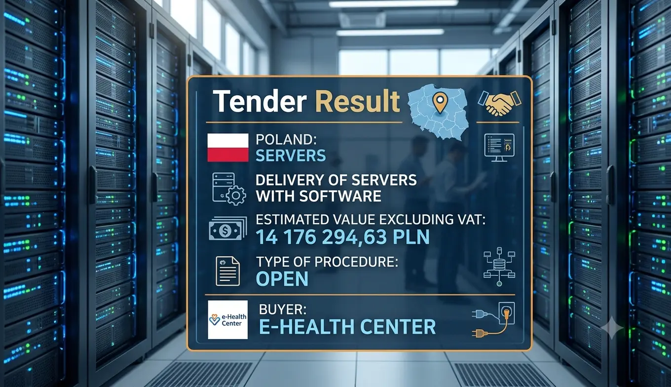Apex.IT Secures 14 Million PLN Server and Software Contract for Polish National Digital Health Center