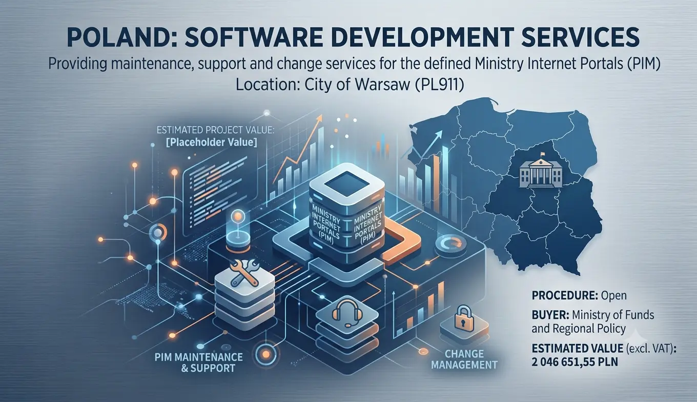 Poland's Regional Funds Ministry Renews Its Web Portal Contract in a Close Two-Bid Race