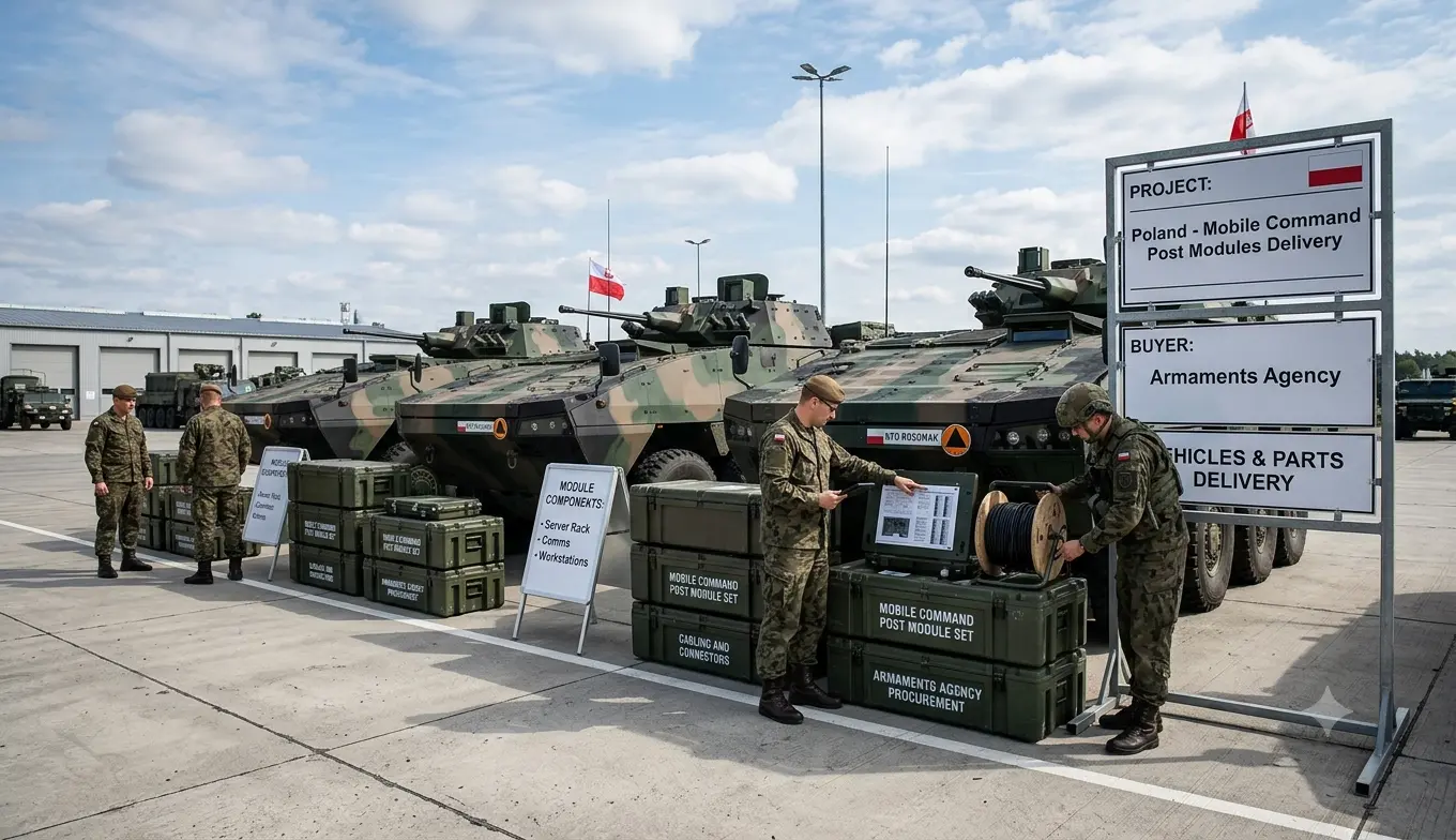Poland Military Command Post Modules Procurement Closes Without Award