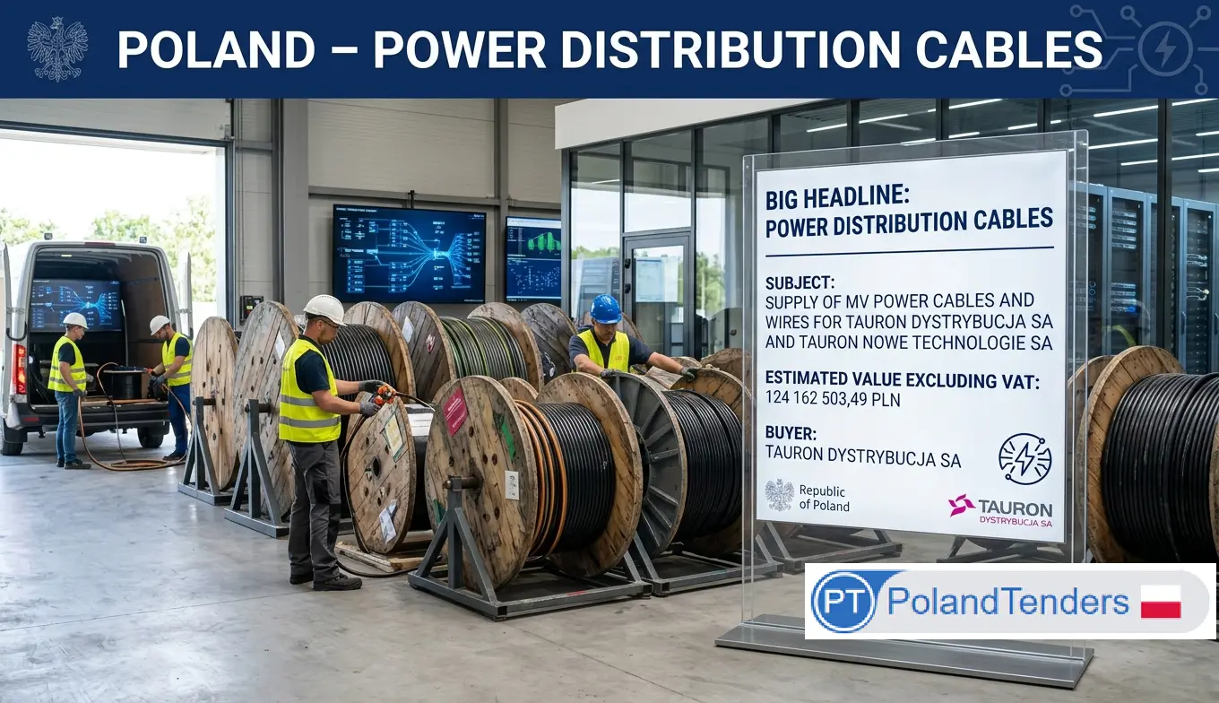 TAURON Secures Medium-Voltage Cables From NKT, But Two Other Lots Draw Zero Bids