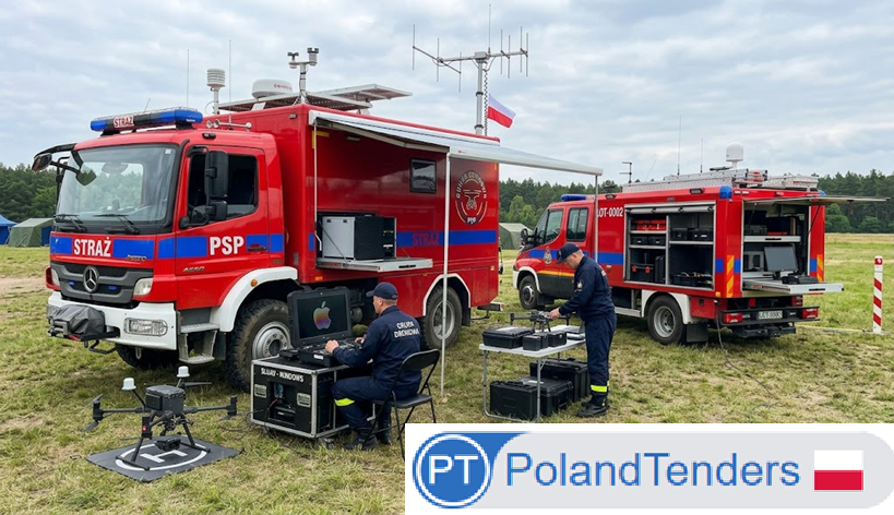 Poland Is Building a Nationwide Fleet of Drone-Response Fire Trucks And Split the Order by Operating System, Not Geography