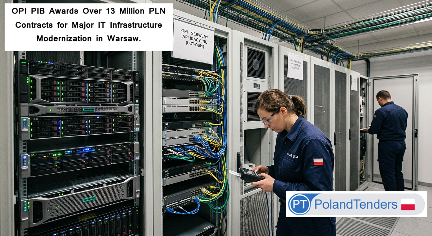 Poland Awards PLN 13.24 Million Server and Network Infrastructure Contract to Support National e-Grant Platform