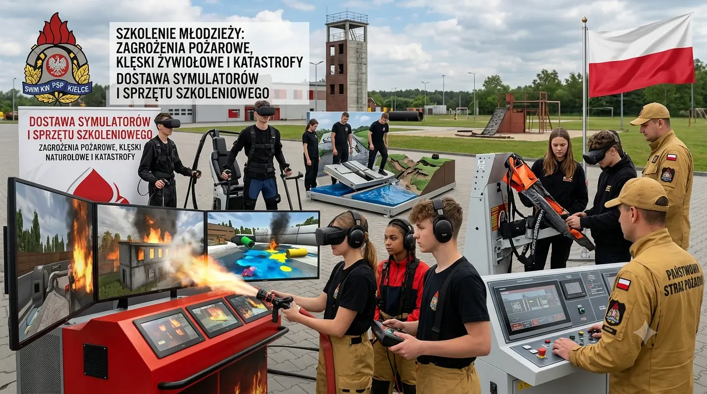 Kielce State Fire Service Training Equipment Tender Sees Multiple Lots Cancelled Amid Funding Shortfalls